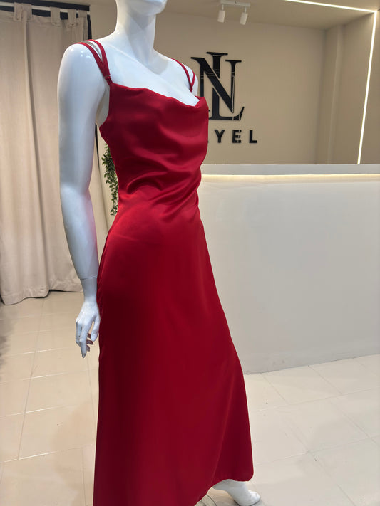 SCARLET ALLURE DRESS