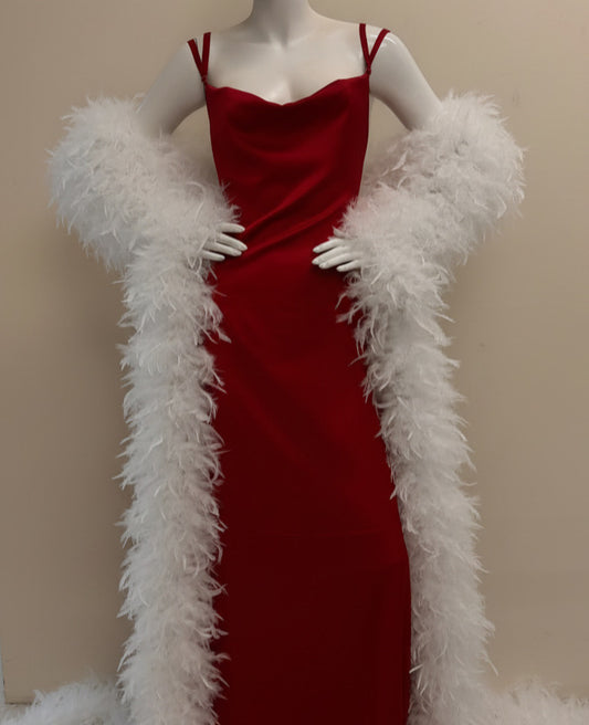 SCARLET ALLURE DRESS