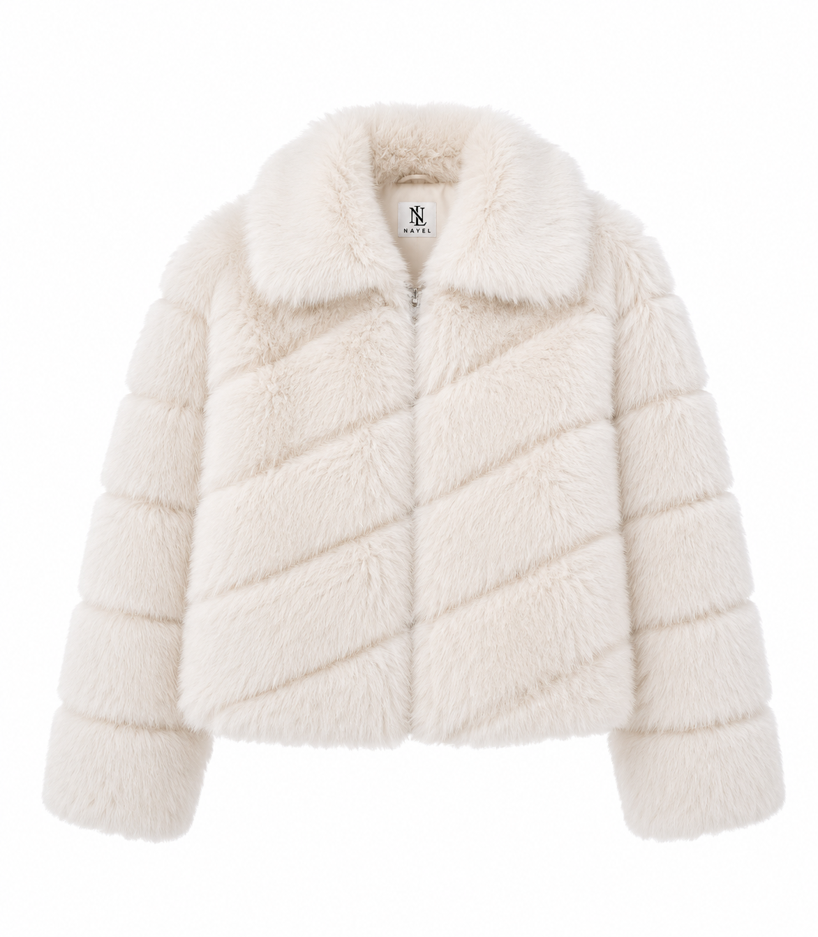 FAUX FUR COAT COCONUT BAY