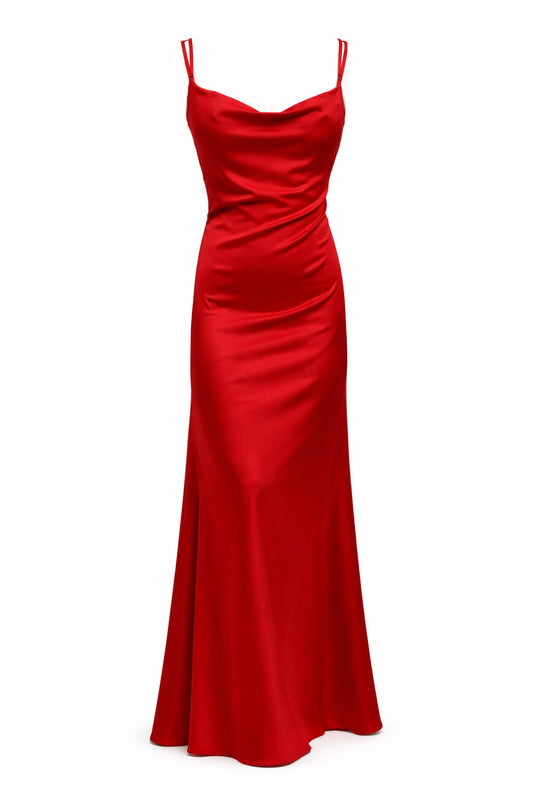 SCARLET ALLURE DRESS