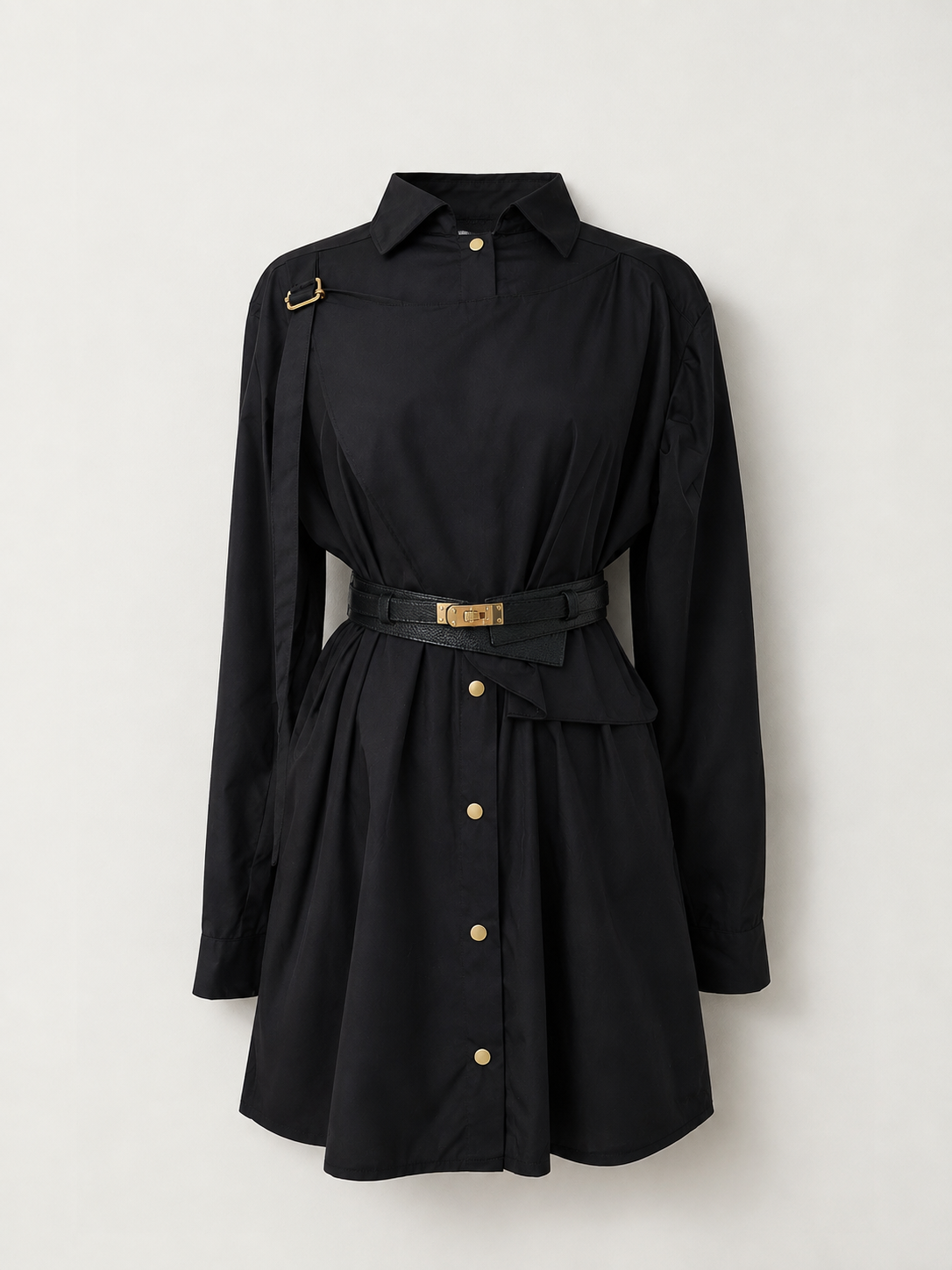 SAMURAI OVERSIZED SHIRT DRESS