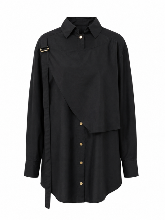 SAMURAI OVERSIZED SHIRT DRESS